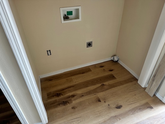 new flooring laundry room